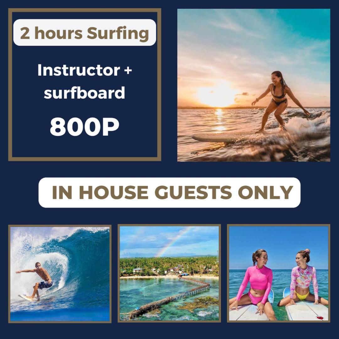 Wave Retreat Vandrerhjem General Luna  Eksteriør bilde
